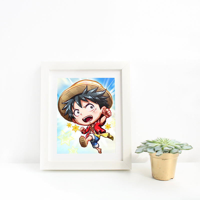 Luffy Mini Print