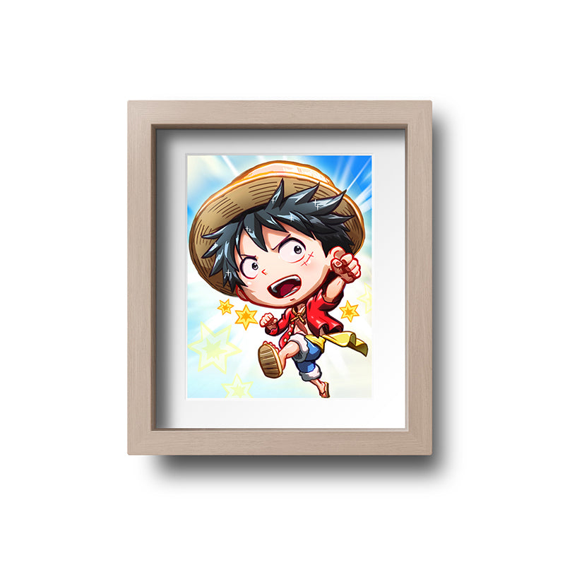 Luffy Mini Print
