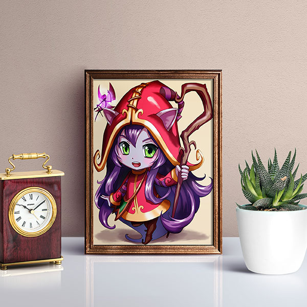 Lulu Chibi Mini Print - nayukidraws