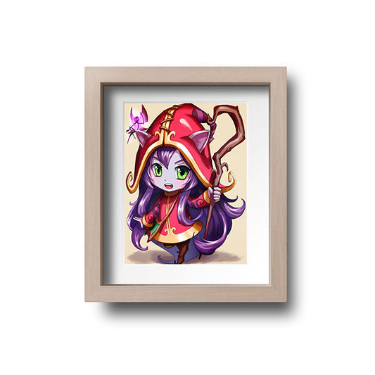 Lulu Chibi Mini Print - nayukidraws
