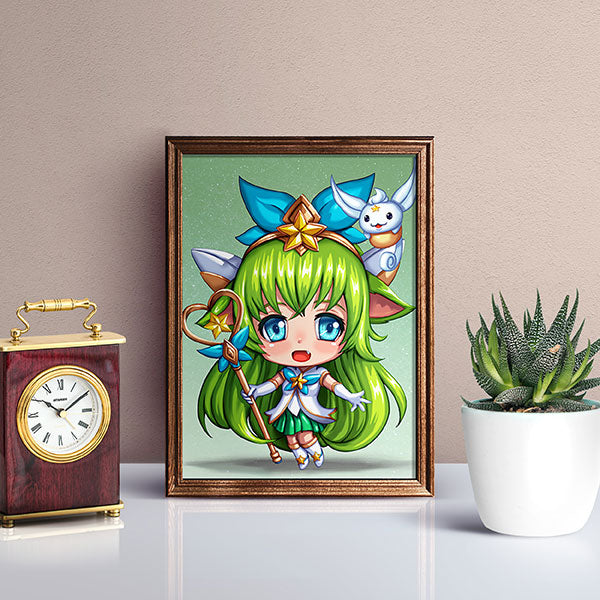 Star Guardian Lulu Chibi Mini Print - nayukidraws