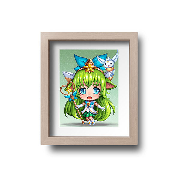Star Guardian Lulu Chibi Mini Print - nayukidraws