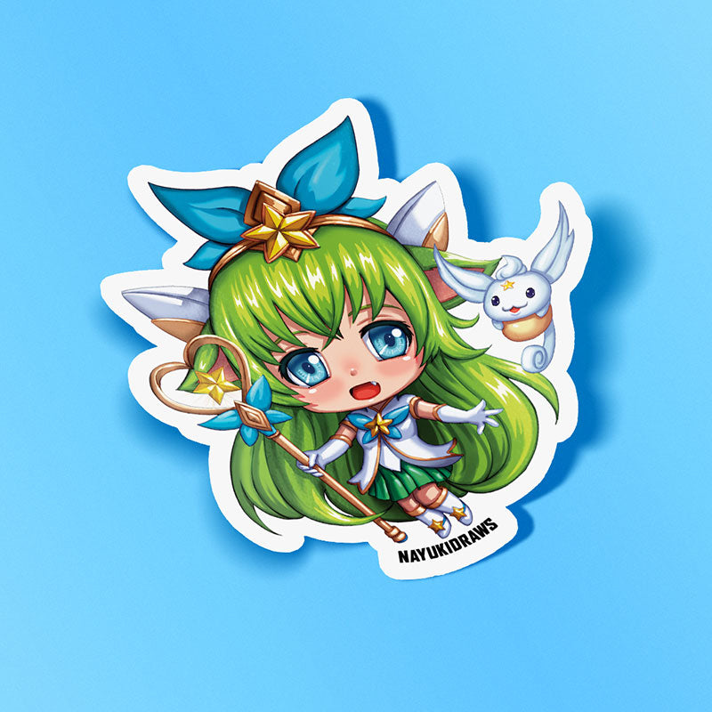Star Guardian Lulu Vinyl Sticker - nayukidraws