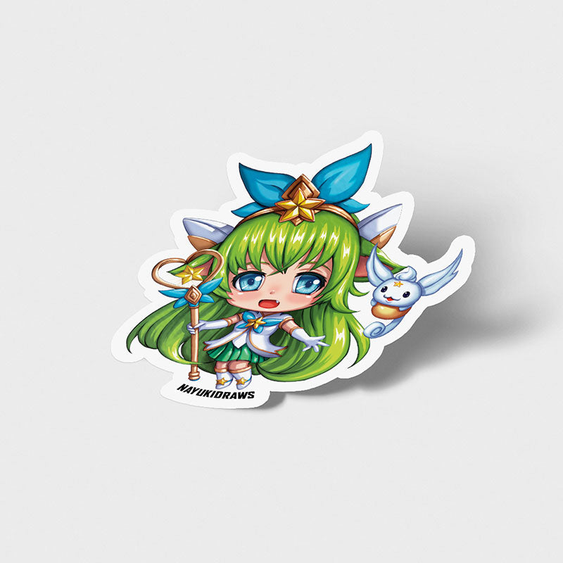 Star Guardian Lulu Vinyl Sticker - nayukidraws
