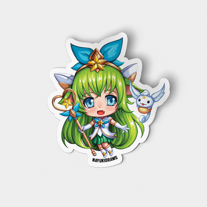 Star Guardian Lulu Vinyl Sticker - nayukidraws