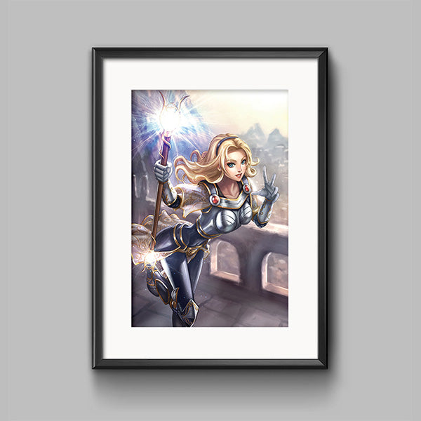 Lux Poster Print - nayukidraws
