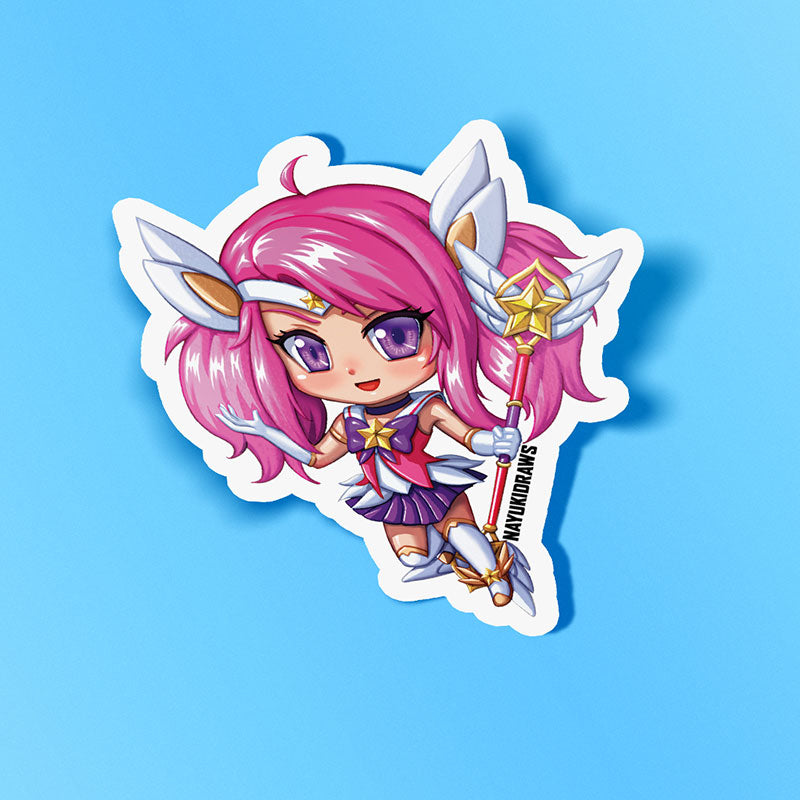 Star Guardian Lux Vinyl Sticker - nayukidraws