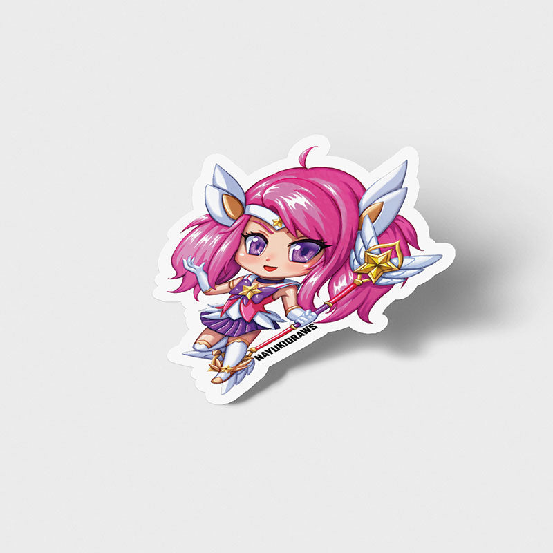 Star Guardian Lux Vinyl Sticker - nayukidraws