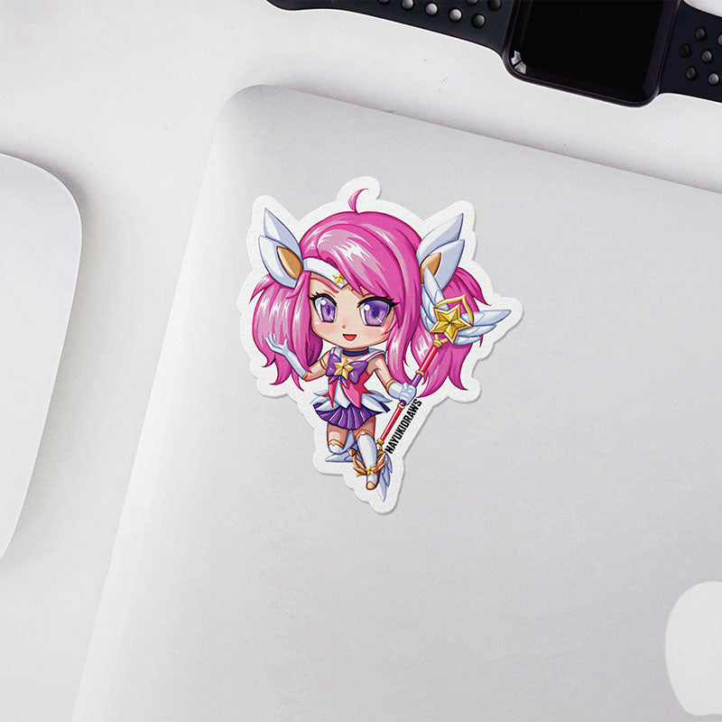 Star Guardian Lux Vinyl Sticker - nayukidraws