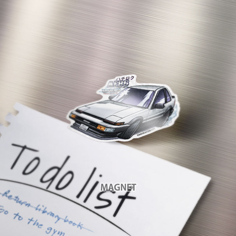AE86 Coupe Shinji Trueno GT-Apex Magnet