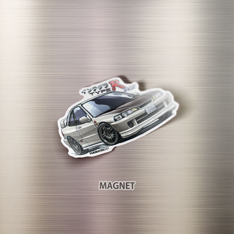 DC2 Integra Type R White JDM Magnet