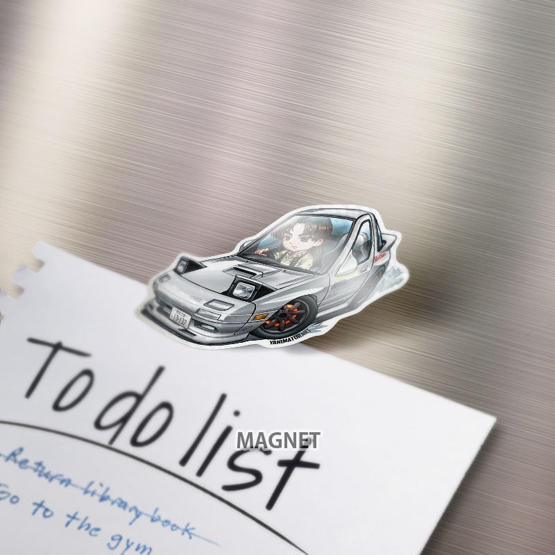 Ryosuke Takahashi FC3S RX-7 Character Drift 2nd Stage Magnet