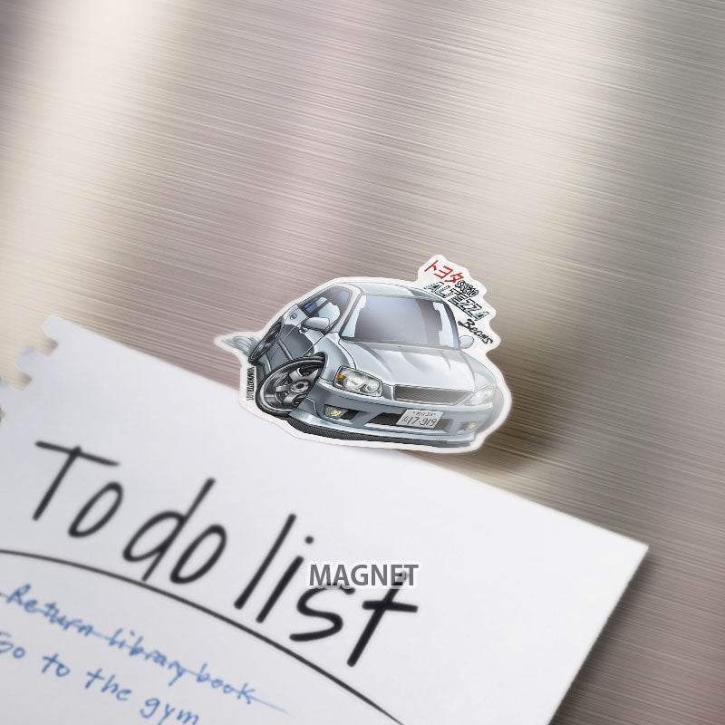 SXE10 Altezza RS200 / IS300 Silver Magnet