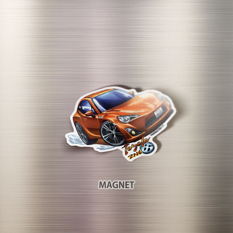ZN6 86 / GT86 FRS Orange Hot Lava Magnet
