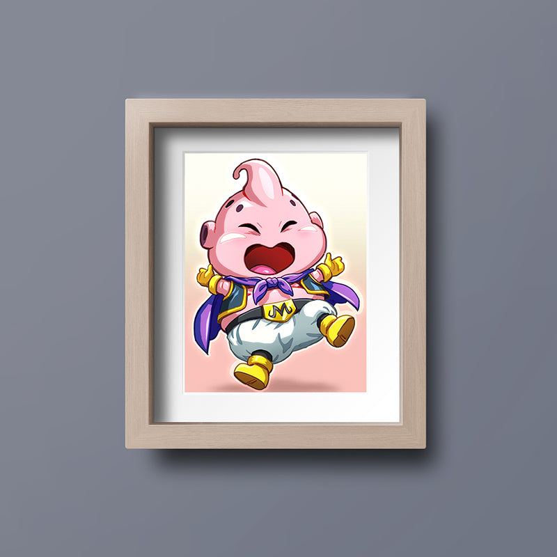 Majin Buu Mini Print