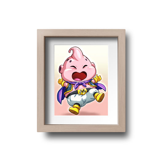 Majin Buu Mini Print