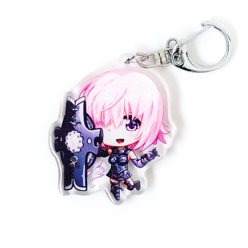 Mash Acrylic Charm Keychain
