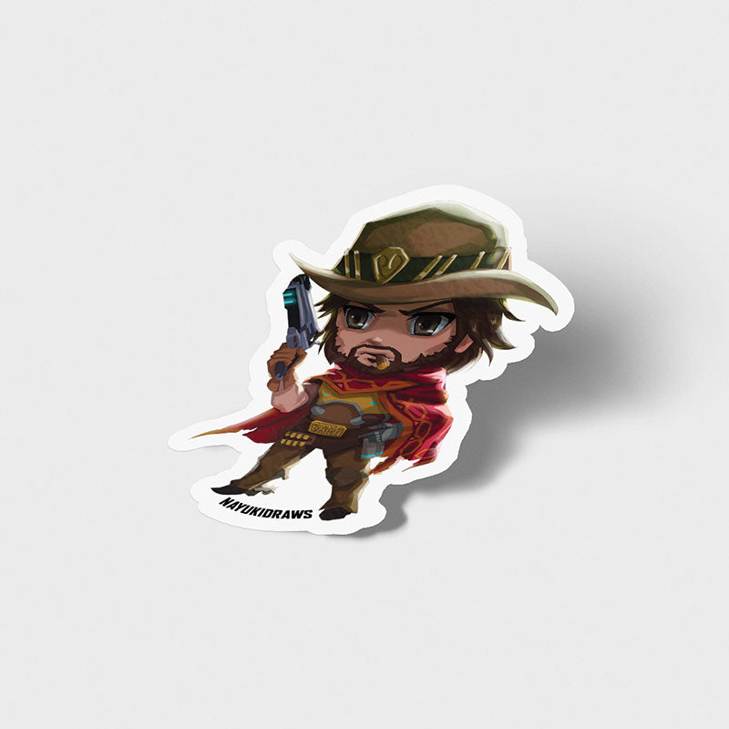 McCree Vinyl Sticker