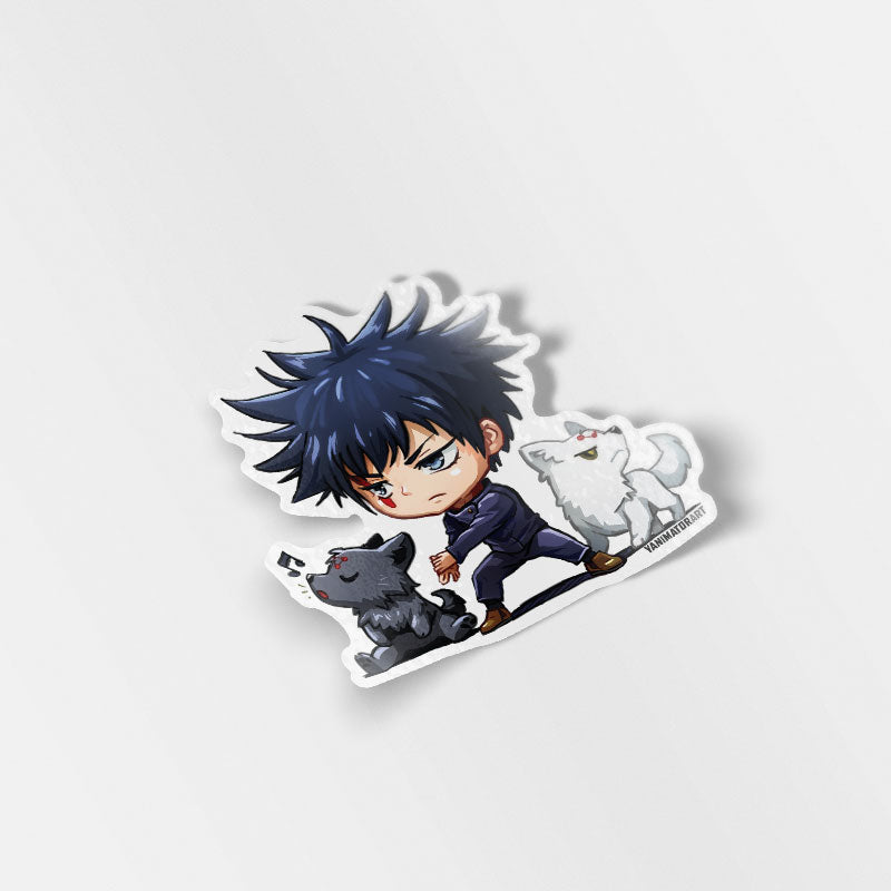 Megumi Fushiguro Vinyl Sticker