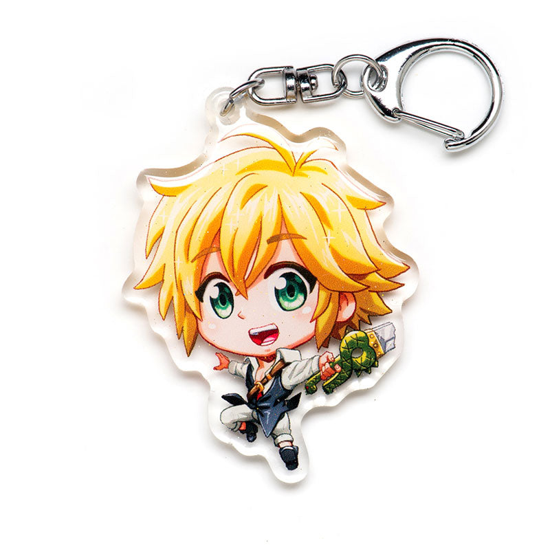 Meliodas Acrylic Charm Keychain