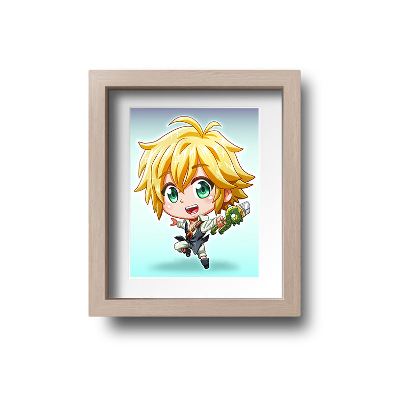 Meliodas Mini Print