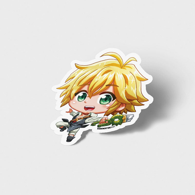 Meliodas Vinyl Sticker
