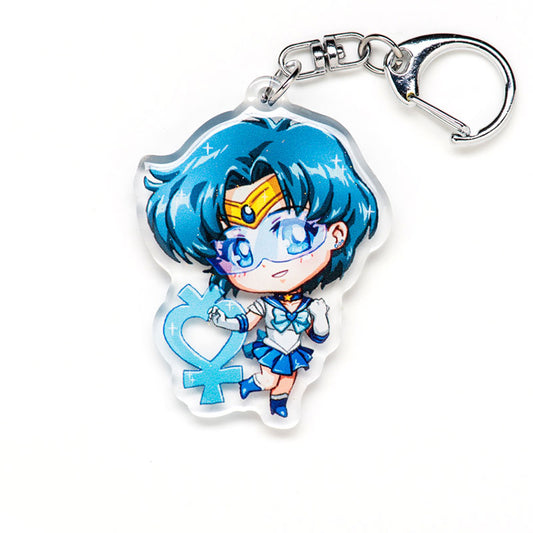 Mercury Acrylic Charm Keychain