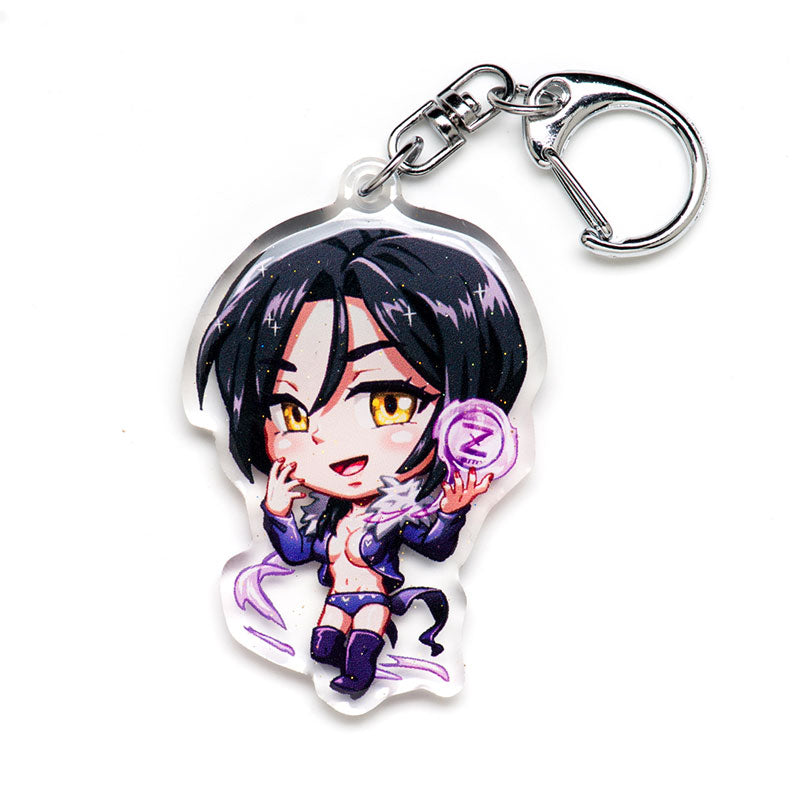 Merlin Acrylic Charm Keychain