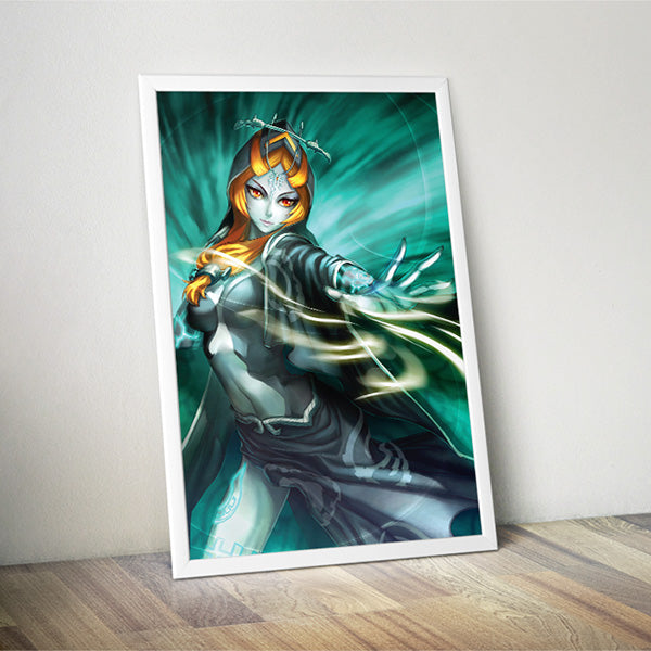 Midna Legend of Zelda Poster Print - nayukidraws
