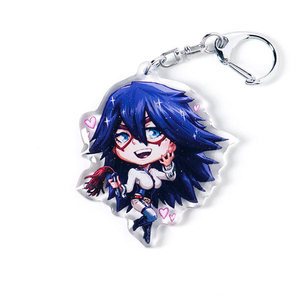 Midnight Acrylic Charm Keychain