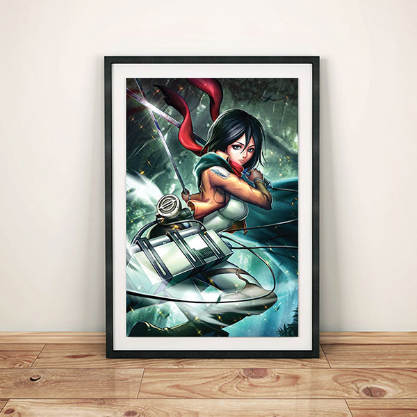 Mikasa Poster Print - nayukidraws