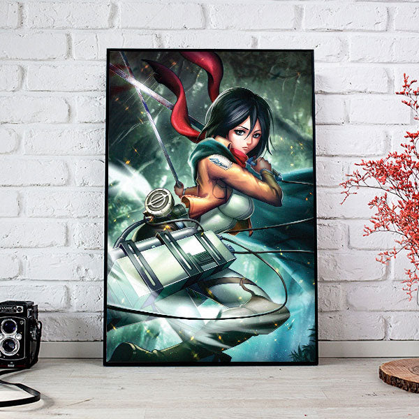 Mikasa Poster Print - nayukidraws