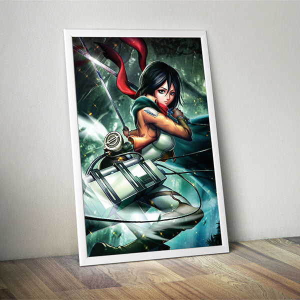 Mikasa Poster Print - nayukidraws