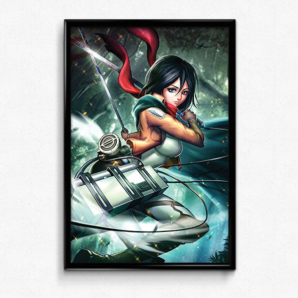 Mikasa Poster Print - nayukidraws