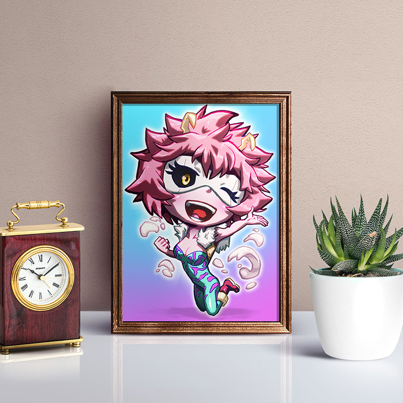 Pinky Mina Ashido Mini Print