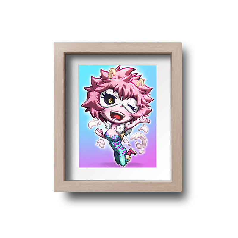 Pinky Mina Ashido Mini Print