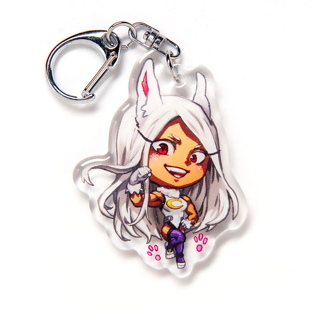Mirko Acrylic Charm Keychain