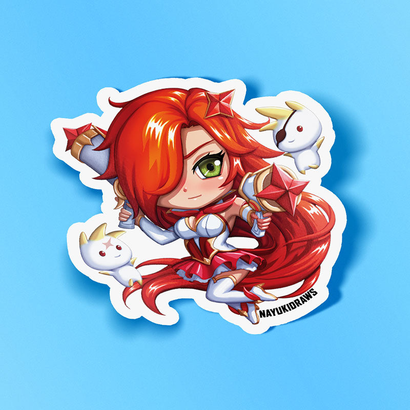 Star Guardian Miss Fortune Vinyl Sticker - nayukidraws