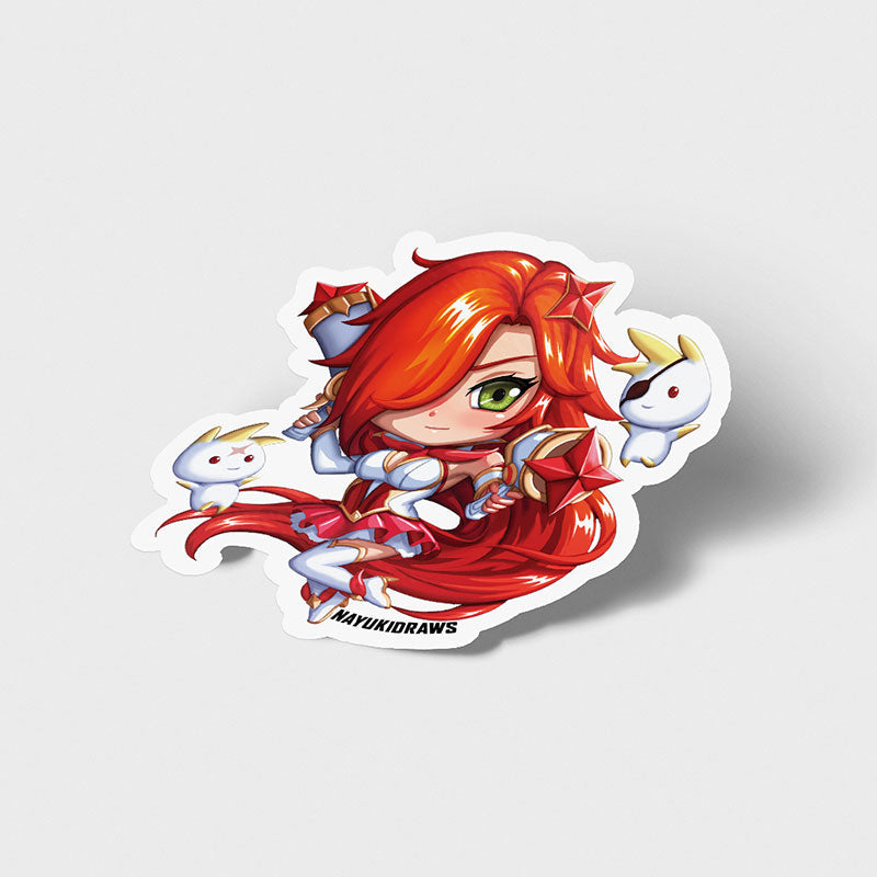 Star Guardian Miss Fortune Vinyl Sticker - nayukidraws