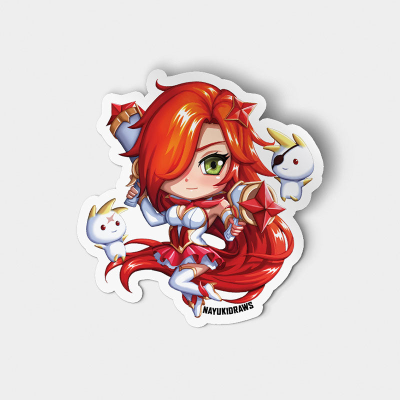 Star Guardian Miss Fortune Vinyl Sticker - nayukidraws