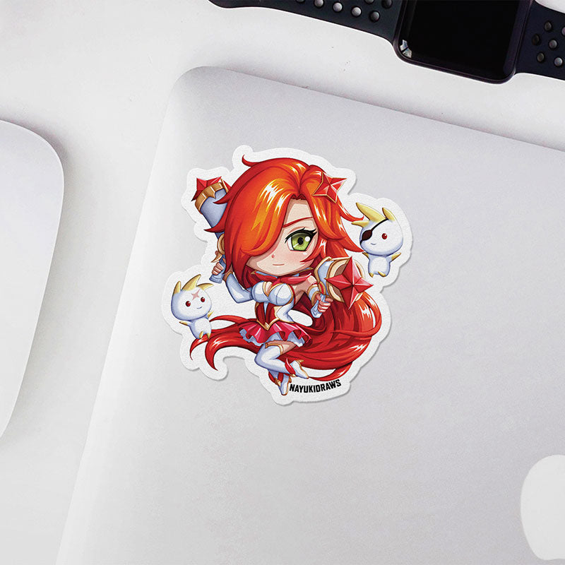 Star Guardian Miss Fortune Vinyl Sticker - nayukidraws