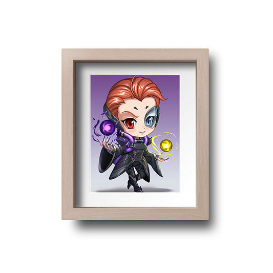 Moira Chibi Mini Print