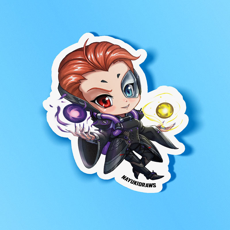 Moira Vinyl Sticker
