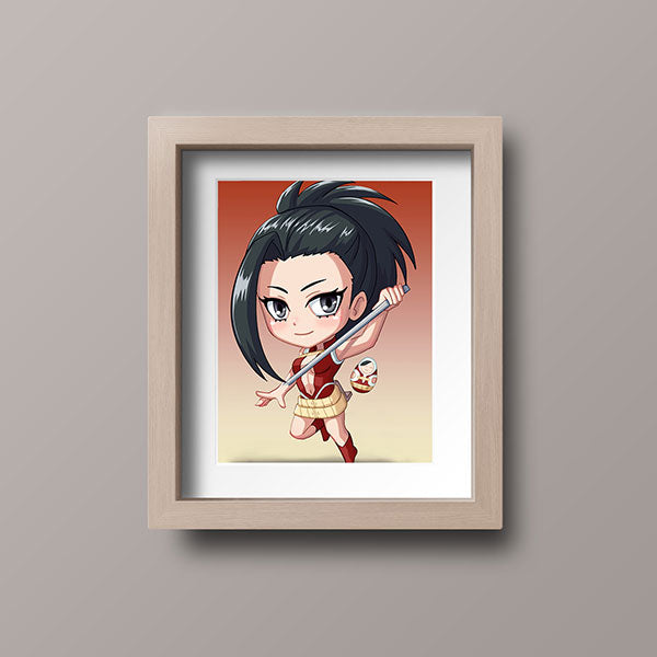 Momo Chibi Mini Print - nayukidraws