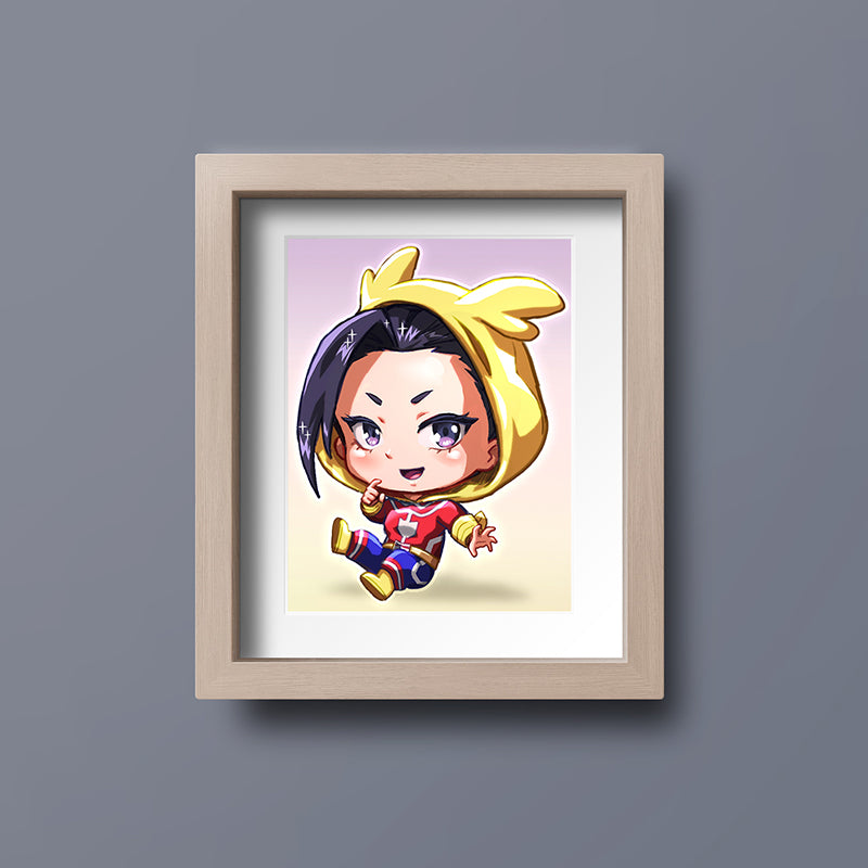 Momo Yaoyorozu Pajama Kigurumi Mini Print