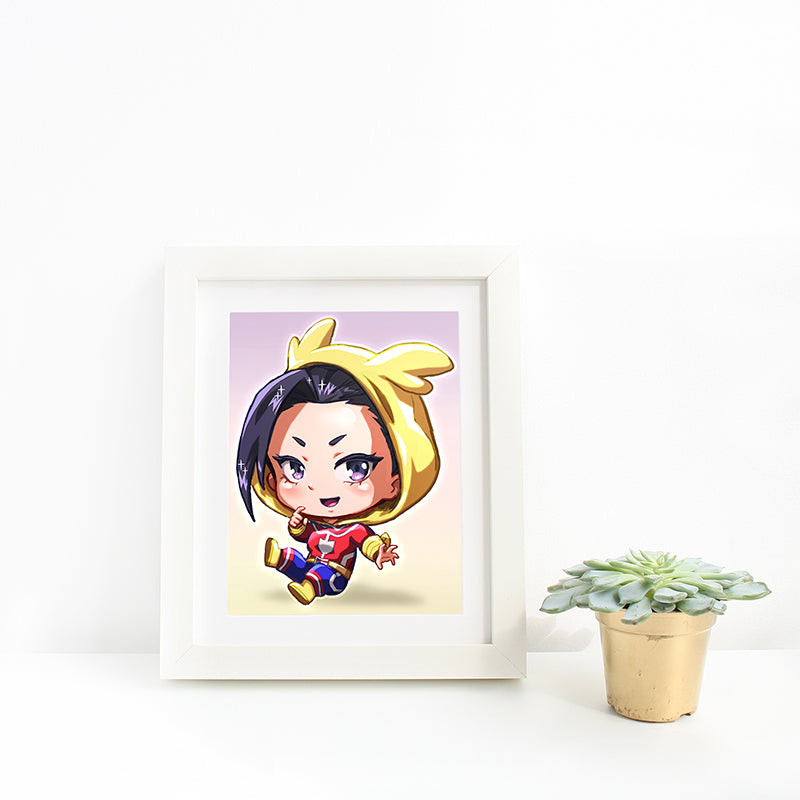 Momo Yaoyorozu Pajama Kigurumi Mini Print