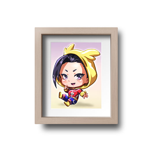 Momo Yaoyorozu Pajama Kigurumi Mini Print