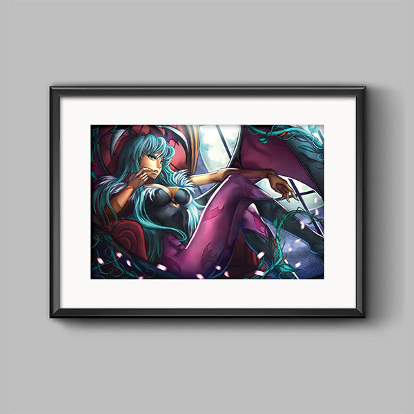 Morrigan Poster Print - nayukidraws