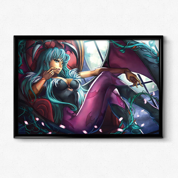 Morrigan Poster Print - nayukidraws