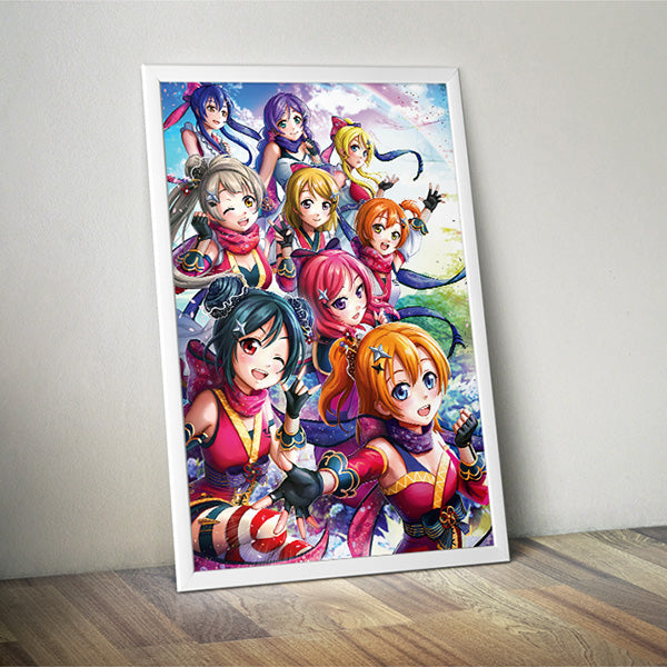 μ's Love Live Poster Print - nayukidraws